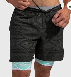 Chubbies Shorts Small The Quests Training Shorts 5.5 Inseam Workout